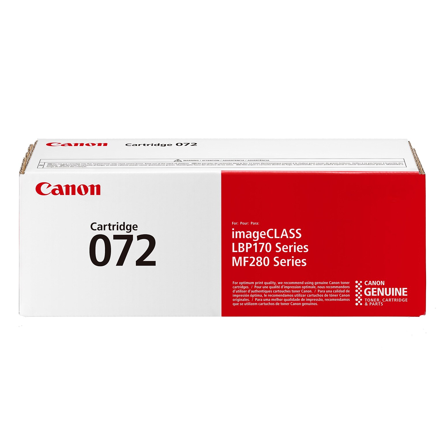 Canon 072 Black Standard Yield Toner Cartridge (5647C001)