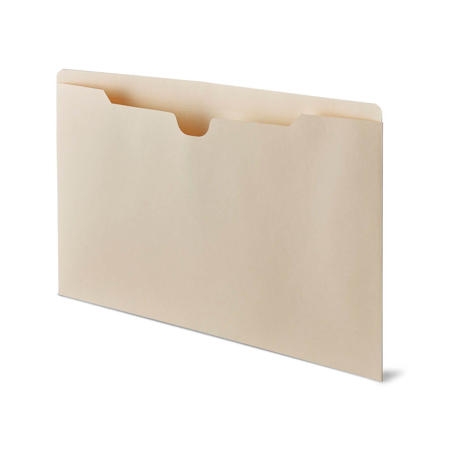 Staples Reinforced File Jacket, Legal Size, Manila, 100/Box (TR418210)