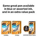 BIC Round Stic Grip Xtra Comfort Ballpoint Pens, Medium Point, Black Ink, 36 Pack (GSMG361BLK)