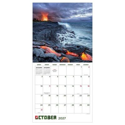 2027 TF Publishing Hawaii 12" x 12" Monthly Wall Calendar, Multicolored (27-1054)