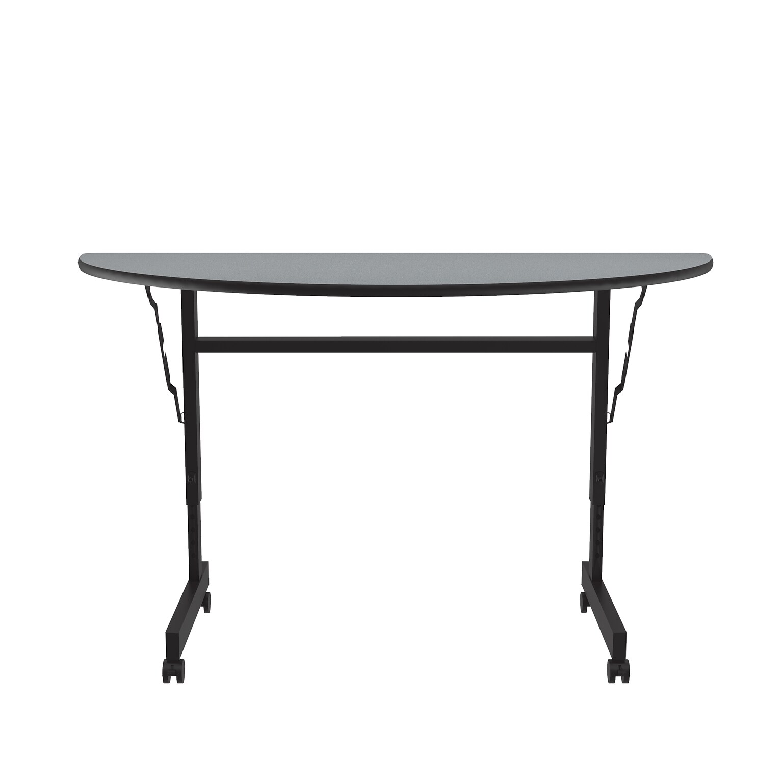 Correll Econoline Flip Top Nesting Table, 24x48, Gray Granite (FTM2448TFHR-15)