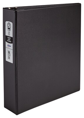 Avery Economy 2 3-Ring Non-View Binders, Black (03501)