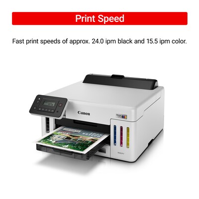Canon Maxify GX5120 Wireless Color Print Only Megatank Inkjet Printer, Best for Home Office (6884C002AA)