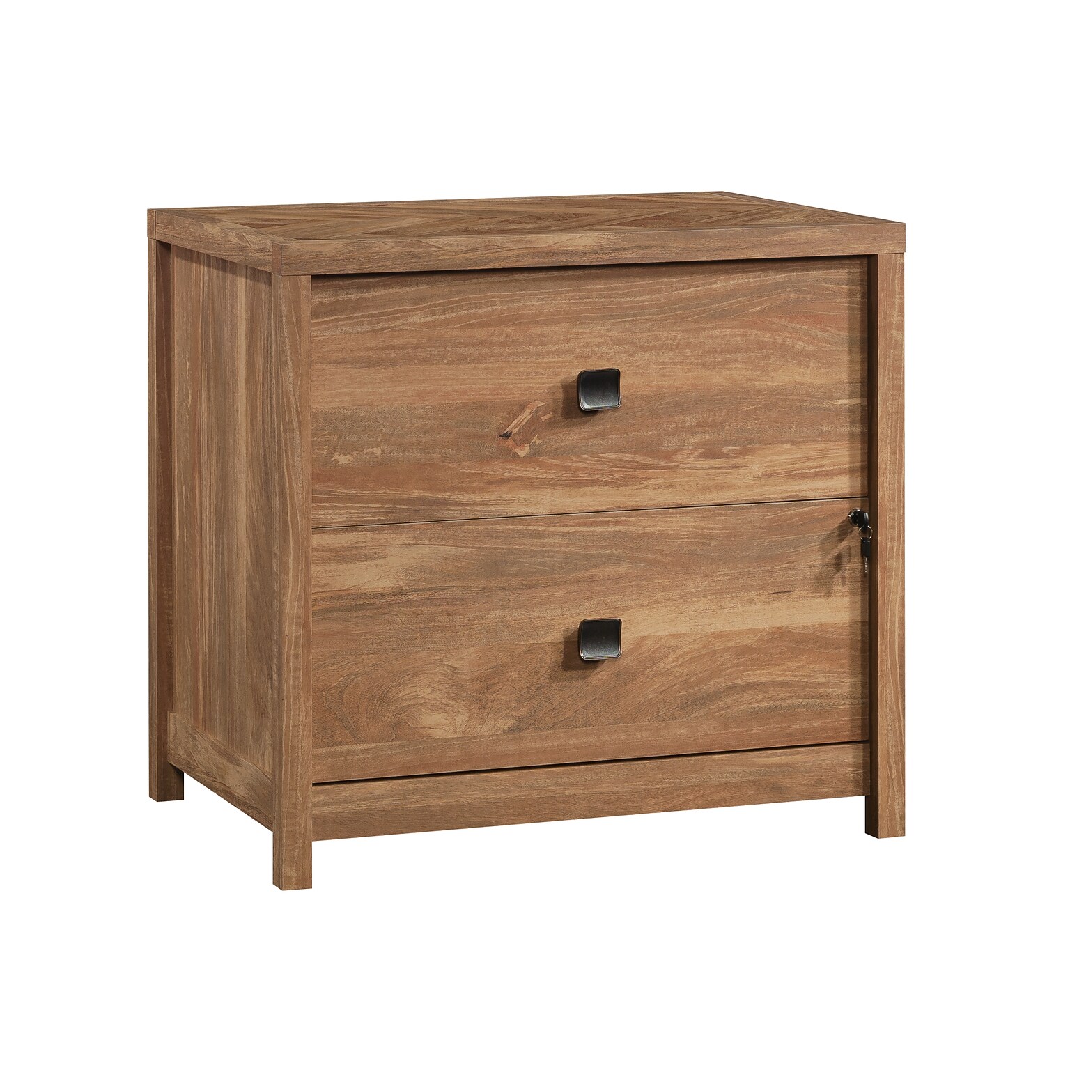 Sauder Cannery Bridge Commercial 2-Drawer Lateral File Cabinet, Letter/Legal Size, 32W x 22D, Sindoori Mango (429514)