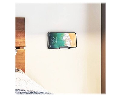 SaharaCase Wall Mount for Most Cell Phones and Tablets up to 9", Gray (TB00111)