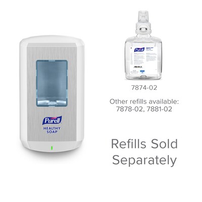 PURELL CS 8 Automatic Wall Mounted Hand Soap Dispenser, White (7830-01)