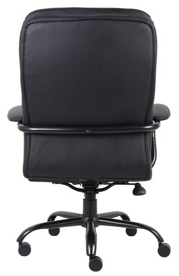 Boss Office Products CaressoftPlus Executive Big & Tall Chair, Black (B991-CP)