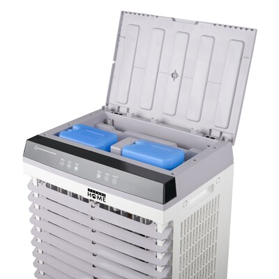 Techni Home 3-in-1 Portable Evaporative Cooler with Remote, WiFi Enabled, White (RTA-20AC-FAN)