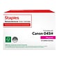 Staples Remanufactured Magenta High Yield Toner Cartridge Replacement for Canon 045H (TR1244C001DS/ST1244C001DS)