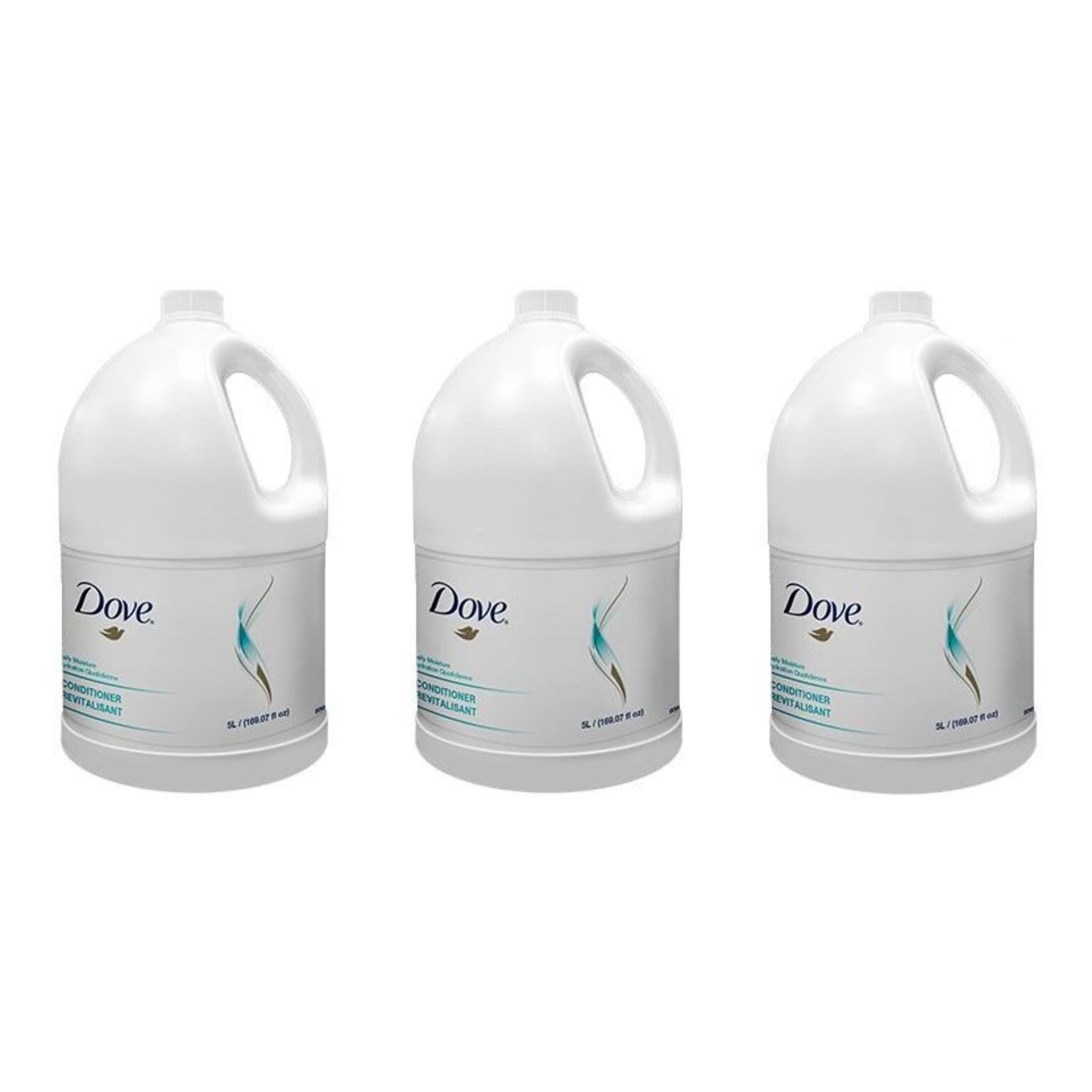 Dove Daily Moisture Conditioner, 169 oz., 3/Carton (GRPDPV-68739028)
