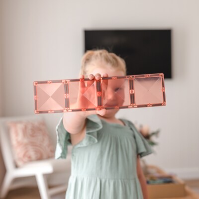 Connetix Magnetic Tiles Pastel Rectangle Pack, 24 Pieces (CNTP00024RE)