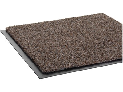 Crown Mats Rely-On Olefin Commercial Wiper Entrance Floor Mat, 3 x 5, Walnut (GS 0035WA)