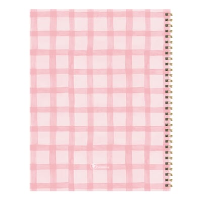 2026-2027 TF Publishing Perfectly Pink 9" x 11" Academic Weekly & Monthly Planner, Paperboard Cover (AY27-9708)