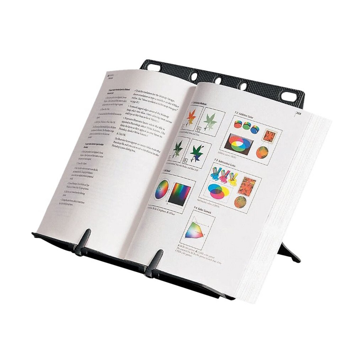 Staples Booklift Copyholder – Adjustable Desktop Document & Book Holder for Reading and Typing