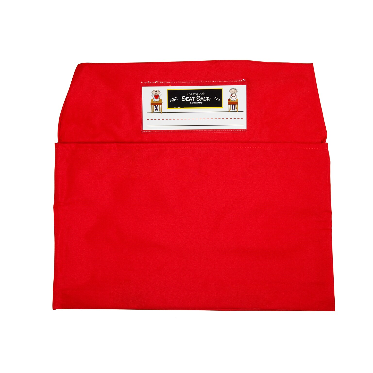 Seat Sack Polyester Seat Storage, 10 x 12 x 10, Red, 10/Pack (10112BUNDLE)
