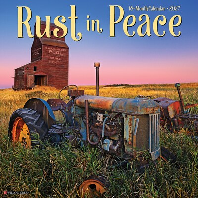 2027 Willow Creek Rust in Peace 12 x 12 Monthly Wall Calendar, Assorted Colors (62111)