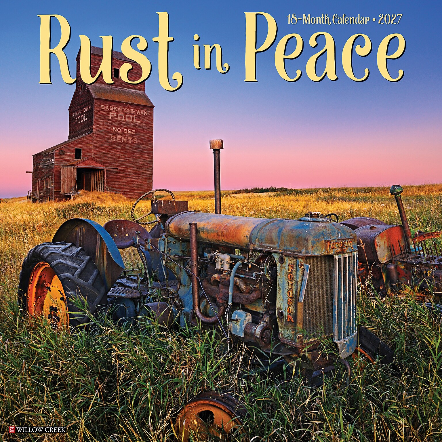 2027 Willow Creek Rust in Peace 12 x 12 Monthly Wall Calendar, Assorted Colors (62111)