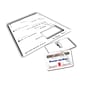 Avery Self-Laminating Clip Style Name Badges, 2 1/4" x 3 1/2", White, 30 Badges Per Box (5362)