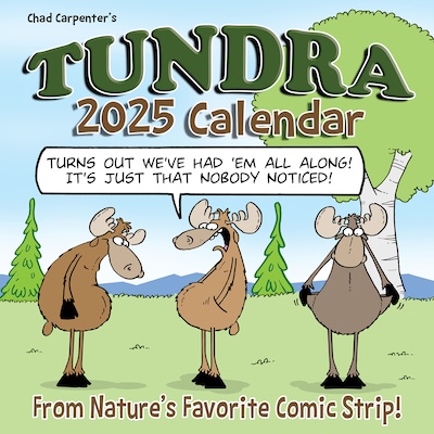 2025 Willow Creek Tundra Comics 12 x 12 Monthly Wall Calendar (45176)