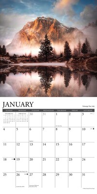 2026 Willow Creek Mountain View 12" x 12" Monthly Wall Calendar (52044X)
