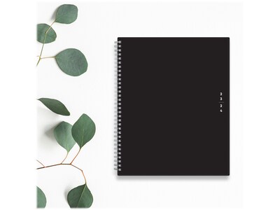 2023-2024 Blue Sky 8.5" x 11" Academic Weekly & Monthly Teacher Planner, Black (134433-A24)