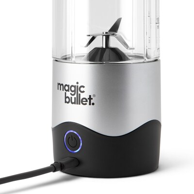 magic bullet 16 oz. Portable Blender, Silver (MBPB50100)