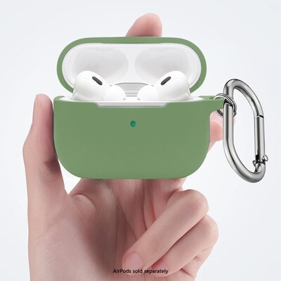 SaharaCase Venture Series Silicone Case Kit for AirPods Pro 3, Anti-Shock Material, Cactus Green (HP00212)
