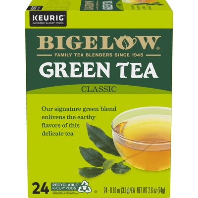 Bigelow Classic Green Tea, Keurig® K-Cup® Pods, 24/Box (6085)