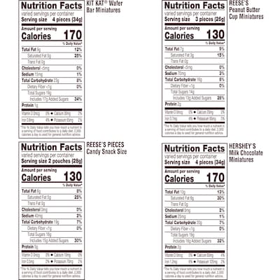 Hershey's Assorted Chocolate Variety Pack, 24.8 oz. (246-00013)