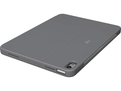 Logitech Combo Touch 11" Keyboard Case for iPad Air, Oxford Gray (920-012626)
