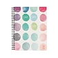 2023-2024 Willow Creek Organic Watercolor Dot 8.5" x 11" Academic Weekly & Monthly Planner, Multicolor (37133)