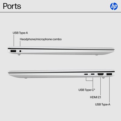 HP OmniBook 5 16" 2K Laptop, Copilot+ PC, AMD Ryzen AI 5 340, 16GB RAM, 512GB SSD, +16.75 hours battery, Windows 11 Home