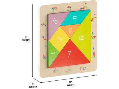 Flash Furniture Bright Beginnings Tangram Shape Learning Board (MK-MK00538-GG)
