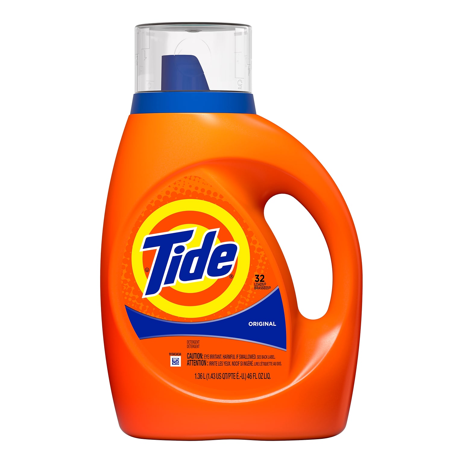 Tide Liquid Laundry Detergent, Original, 32 loads, 46 oz. (40213)