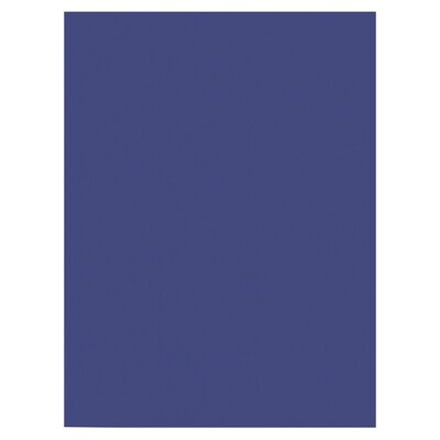 Prang 9" x 12" Construction Paper, Blue, 50 Sheets/Pack (P7403-0001)