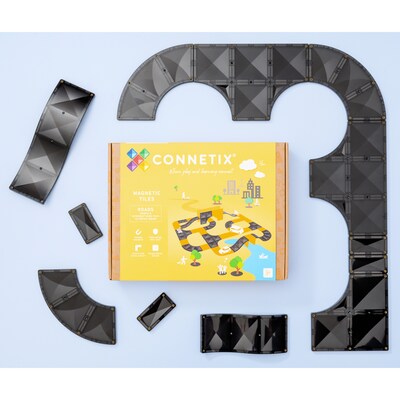 Connetix Magnetic Tiles Ramps & Intersections Pack, 16 Pieces (CNTO00016RI)