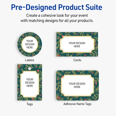 Avery Rectangle Multipurpose Labels, 4" x 3-1/3", White, 40/Pack (19479370489)