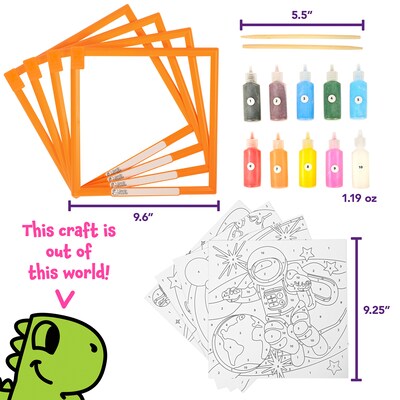 Reday2Learn Sand Art Painting Space (CE-10198)