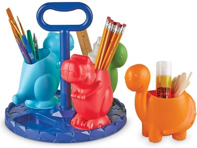 Learning Resources Create-a-Space Kiddy Center Dinos Storage Caddy (LER3719)