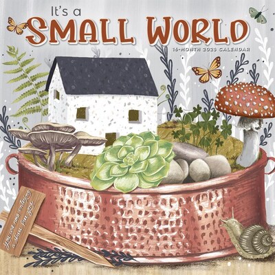 2023 Hopper Studios Its a Small World 12 x 12 Monthly Wall Calendar (9781773727615)