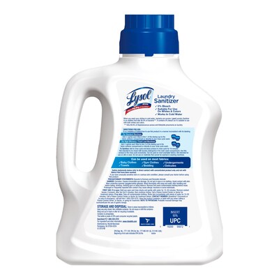 Lysol Laundry Sanitizer, Crisp Linen, 90 oz. (RAC95872EA)