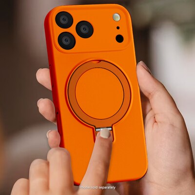SaharaCase Venture Series MagSafe Compatible Phone Case for iPhone 17 Pro, Shock Absorbing, Blazing Sun Orange (CP00962)