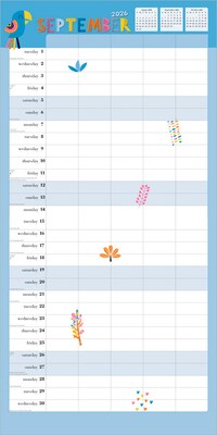 2026 BrownTrout The Very Busy Family Organizer 12" x 12" Monthly Wall Calendar (9798330705894)