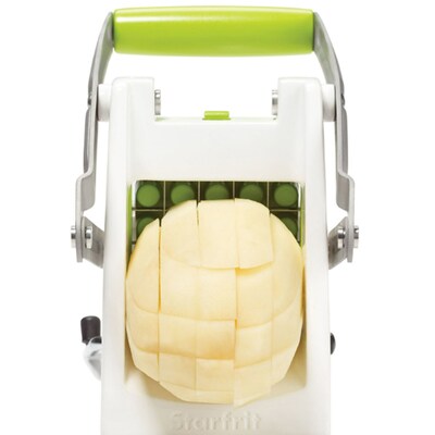 Starfrit Pro Multiuse Fry Cutter, White & Green (092919-002-0000)