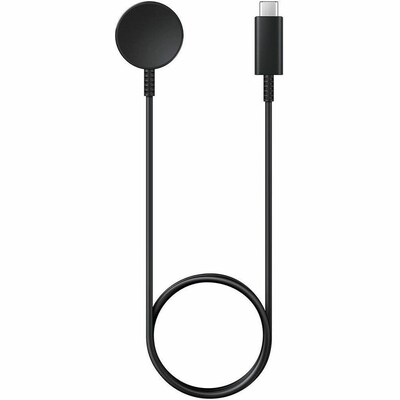 Samsung Magnetic Wireless Charging Pad For Galaxy Watch, 9W, 2.62 ft., Black (EP-OR900BBEGUJ)