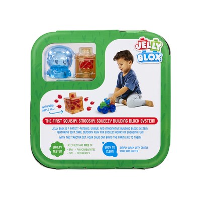 Goliath Jelly Blox Tractor Vehicle Set, 12 Pieces/Set (PRE932940)