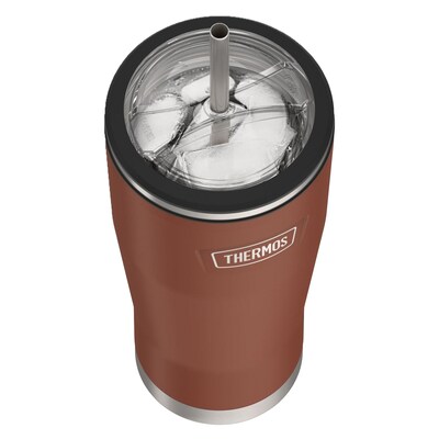 Thermos Icon Stainless Steel Vacuum Insulated, 24 oz., Saddle, (THRIS1112SD4)