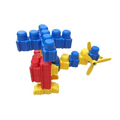 Snapo Jr. Building Blocks Beginner Builder's Kit, 60 Pieces/Set (SNP3260)