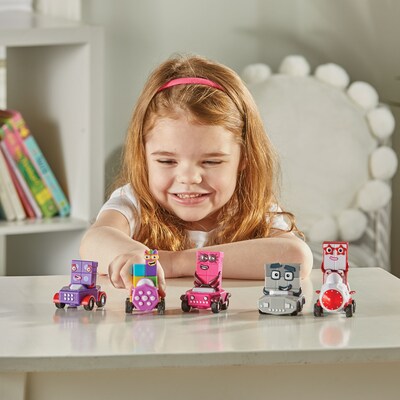 hand2mind Numberblocks Six to Ten Mini Vehicles, Multicolored (H2M-96928)
