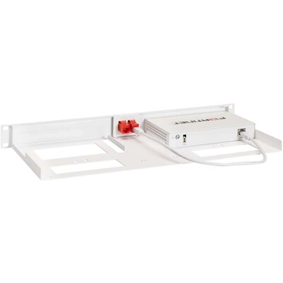 Rackmount.IT FS 108F Network Device Mounting Kit, White (RM-FR-T17)